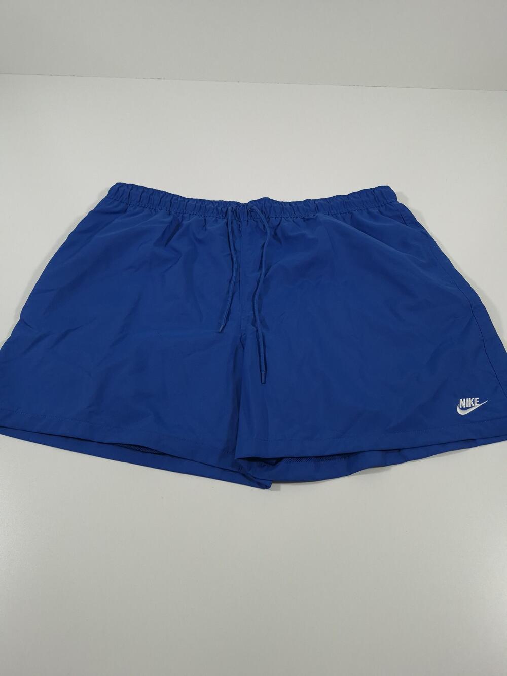 Nike Club Woven Flow Men’s Shorts Game Royal / White Fn3307-480 2XL